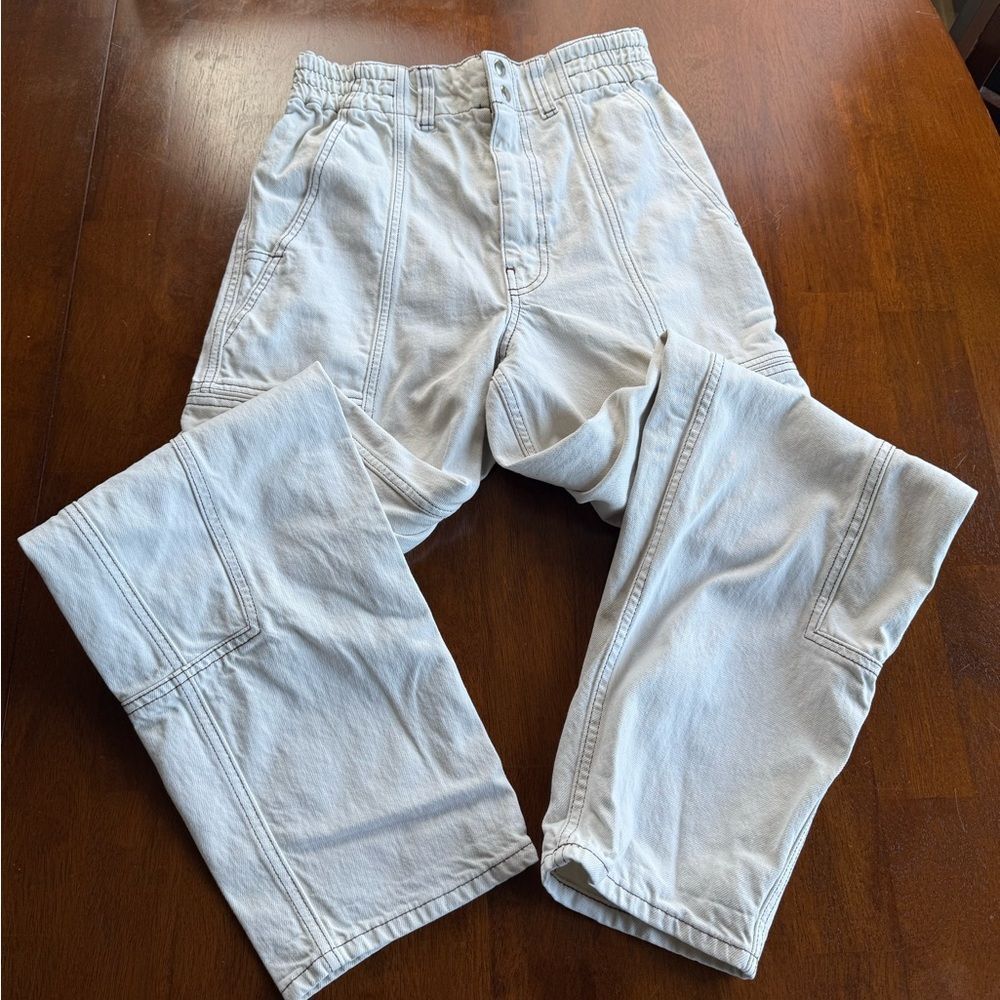 BDG Urban Outfitters High-Waisted Cinched Waist Relaxed Skate Jean Cargo, 27 - Picture 11 of 16